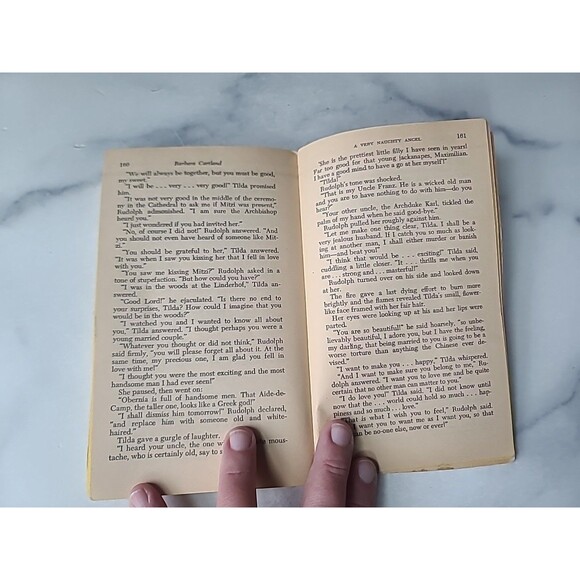 A Very Naughty Angel By Barbara Cartland Paperback - Picture 6 of 10